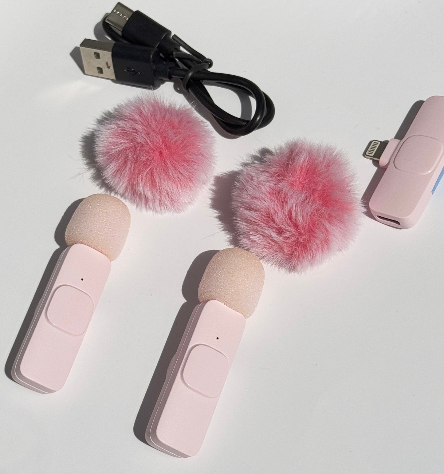 Set de 2 micrófonos inalámbricos