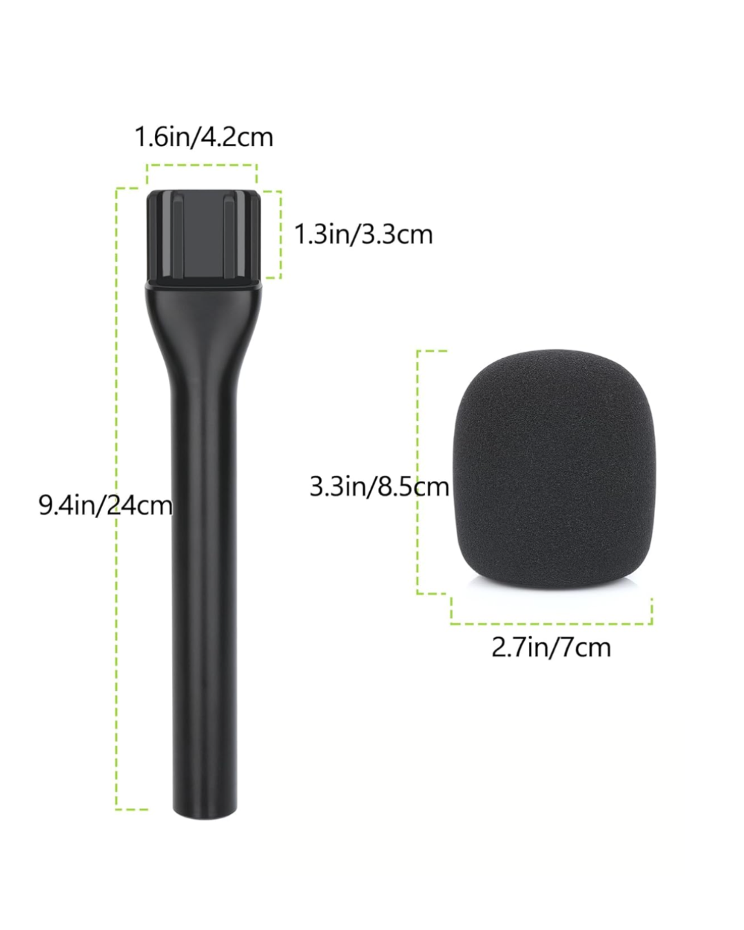 Adaptador de mano para micrófono