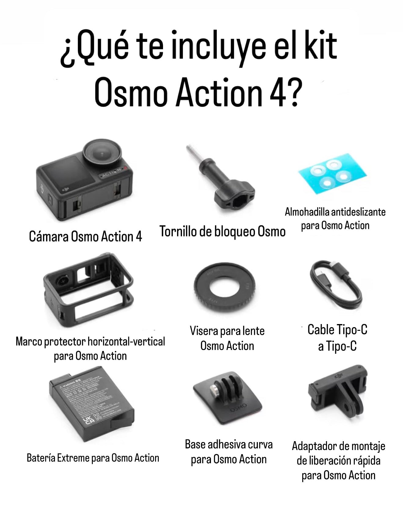 DJI Osmo Action 4- Combo Standard