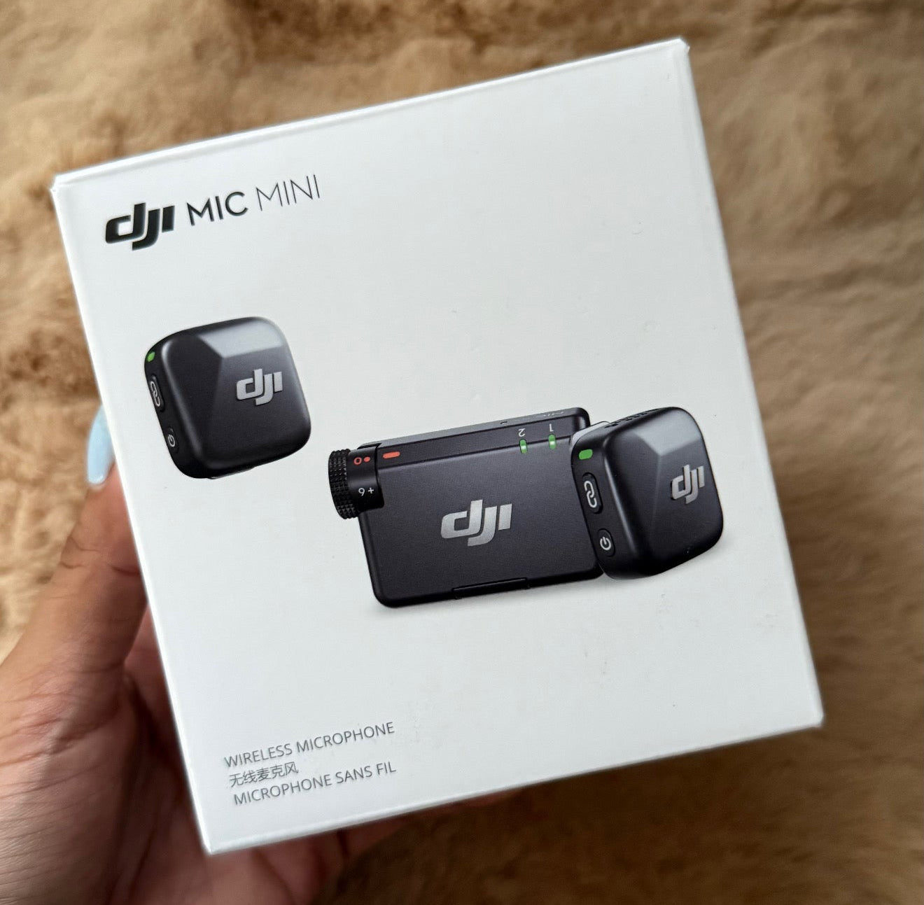 DJI MIC Mini (2 Transmisores + 1 recibidor)