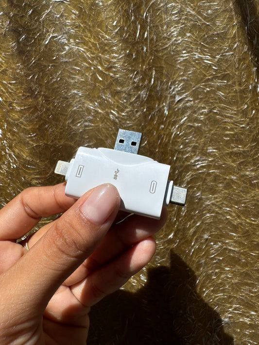 Lector de tarjetas SD/Micro SD 3 en 1