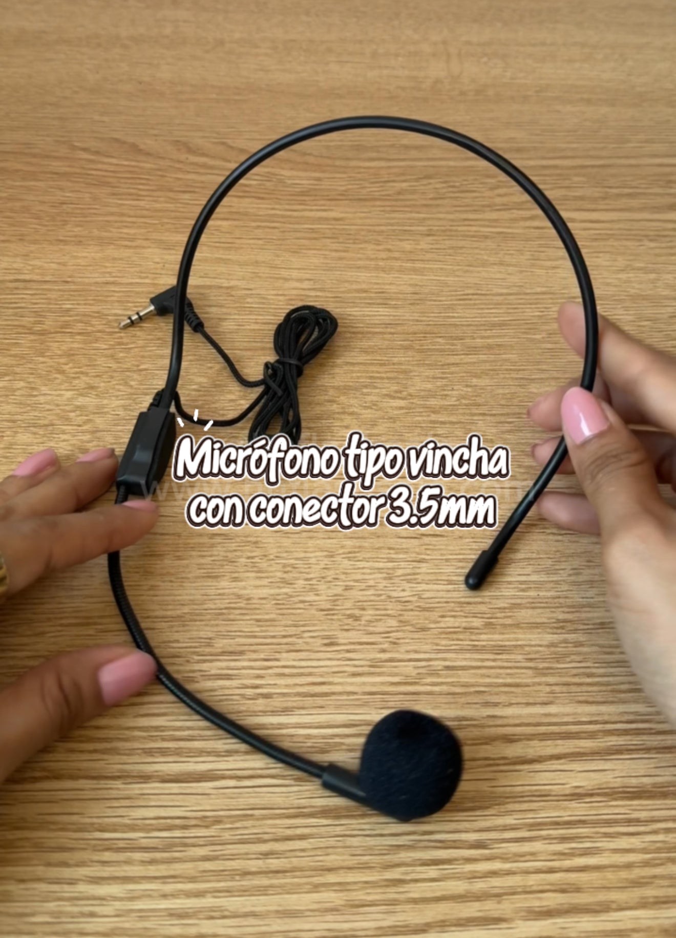 Micrófono amplificador de voz recargable