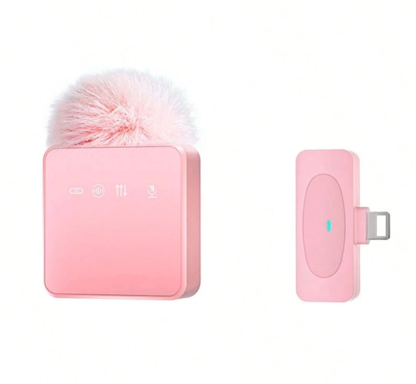 Microfono individual con pelusa paraviento