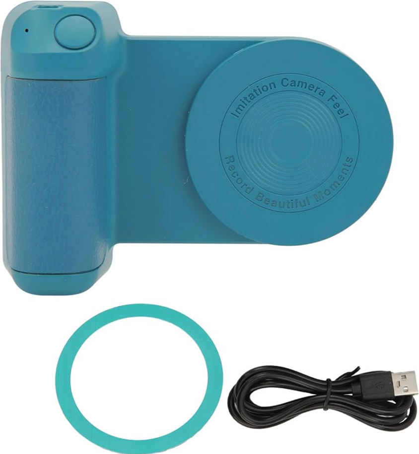 Mango magnético tipo cámara para celular