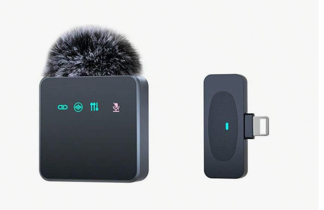 Microfono individual con pelusa paraviento